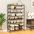 8-Tier Shoe Rack, Large Capacity Shoe Shelf, Shoe Organizer for Entryway, 28-32 Pairs of Shoes, Stable Sturdy, Tall Shoe Rack with Adjustable Metal Mesh Shelves, Rustic Brown SRHR1801Z 8-Tier Shoe Rack, Large Capacity Shoe Shelf, Shoe Organizer for Entryway, 28-32 Pairs of Shoes, Stable Sturdy, Tall Shoe Rack with Adjustable Metal Mesh Shelves, Rustic Brown SRHR1801Z