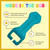 Bucklebee Easy Car Seat Buckle Release Aid for Children Unbuckle Car Seat Release Tool - Button Pusher - Opener for Nails - Buckle Release (1 Pack Teal)