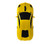 Wireless Computer Mouse - Computer Accessories - Yellow Wirelesss Mouse, Sport's Car Design with LED Lights - Style# L95901