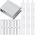 40 Pieces Plantation Shutter Repair Tool Set, Including 20 Spring Loaded Shutter Pins and 20 Louvers Rod Staples Replacement for Windows Tools Supplies