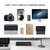 Conference Recessed Power Strip Socket with USB Ports,Table Power Strip,Desktop Charging Station with 2-Outlets and 2 USB Ports