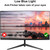 Real HD Security Camera Monitor Screen, 22 Inch 1080P Thin LED PC Monitor with HDMI VGA Built in Speaker Compatible with CCTV Security DVR NVR, Not Support Bluetooth and WiFi