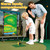 Golf Chipping Game Set – Double-Sided Mat with Stand, Fun Practice Game for Kids & Adults, Indoor & Outdoor Use