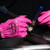 Defiant Metal TIG Welding Gloves - Premium Pink Goatskin Leather (Large)
