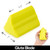 GLUTE BLADE Piriformis Massage Roller, Targeted Trigger Point Massager Tool for Hip, Leg, Lower Back, Muscle Knot Release and Sciatica, 3 Different Heads, Medium Density, Yellow