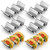 Taco Holder Stand, 6 Packs Stainless Steel Taco Rack Truck Tray Style, Oven, Grill and Dishwasher Safe
