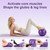 VIJLXI Pilates Essentials Kit-Home Pilates kit for Women with Pilates Ring and Ball,5 Resistance Bands for Beginners-Train Muscles, Flexibility & Core Strength