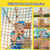 LPIW Climbing Net for Kids - 3.3FT x 9.9FT Double Layers Heavy Duty Playground Safety Net, Climbing Cargo Net for Tree House Tree Fort, Back Yard, Jungle Gyms, Monkey Bar Security Mesh（Rainbow）