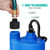 TecHome 12v Pump，1500GPH Water Transfer Pump Sump Pump Submersible Water Pump, With 20 Feet Power Cord.