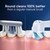Oral-B iO Series Ultimate Clean Electric Toothbrush Replacement Brush Heads for an Oral-B Electric Toothbrush, 2 count, White