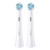 Oral-B iO Series Ultimate Clean Electric Toothbrush Replacement Brush Heads for an Oral-B Electric Toothbrush, 2 count, White