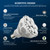 SANSI 45W 6000 Lumens Brightest LED Light Bulb, BR30 400W Equivalent 5000K Daylight E26 to E39, Super Bright Bulb Non-Dimmable, 22-Year Lifetime Energy Saving for Home Workshop
