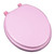 Bath Décor 6Q1R1-21 Deluxe Vinyl Soft Toilet Seat, Round, Pink