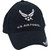Eagle Crest U.S. Air Force Retired Baseball cap, Navy Blue, Adjustable