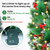 Christmas Garland with Lights, 50 LEDs 9FT Prelit Garland Battery Operated Outdoor Indoor Christmas Decorations Lighted Garland for Stairs Railing Fireplace Mantle Front Door Home Holiday Decor