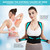 SHAPERKY Posture Corrector for Women for Support: Back Brace for Full Back Support - Adjustable Shoulder Straightener for Women and Men (Black, Small)