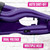 Bed Head Wave Artist Deep Waver | Combat Frizz, Get Long Lasting Results, & Add Massive Shine for Beachy Waves | With Tourmaline Ceramic Technology (Purple)