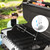 only fire Universal BBQ Grill Rotisserie Kit for Most Gas Grills, Include 110V 4W Electric Motor, 4-Prong Meat Forks and 28" Square Spit Rod