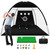 Golf Practice Net, 10x7ft Hitting Net for Backyard Driving, Chipping & Swing with Targets - Includes 1 Mat, 10 Balls, 1 Bag | Accessories for Men, Indoor/Outdoor/Home Use