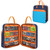 CURMIO Toy Cars Carrying Case Compatible with Hot Wheels Up to 99pcs, Portable Storage Organizer Bag for 1/64 Scale Toy Cars, Matchbox Cars, Dolls, Mini Toys, Bag Only