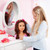 Bayer Design: Charlene Super Model Make Up Head, Brown Hairs, Brunette, Comes with Make-Up and Stickers, Styling Ideas Shown on Showbox, For Ages 3 and up