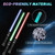 Beyondtrade 12 Colors Lightsabers Toy, 2 in 1 Dueling Swords RGB Doubled-Blade with FX Sound Mute Mode for Kids Movie Fans Cosplay Party Birthday Present
