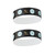 Drink Check Wristband Roofie Test by Xantus | Spiked Drink Bracelet Tester Detects GHB Within 10 Seconds Test Your Drink | Spiking Protection Detector Made in USA | (2 Black Wristbands 8 Tests)