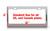 Product Express SHEEPADOODLE Dog Paw Print License Plate Frame Tag Cover & Holder Chrome