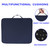 KIMI HOUSE 2 Pieces Black Heated Indoor & Outdoor Chair Cushion, Boat Canoe Kayak Seat, Stadium Seating for Bleachers, Best for Camping, Bleachers, Sports Events