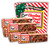 Claxton Fruit Cake – 5-Lb. Dark Recipe | Old Fashioned Holiday Fruitcake Packed in Signature Claxton Gift Carton | A Traditional Holiday Favorite 5 Pack