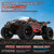 KGF 1:18 Scale All Terrain RC Cars, 40km/h High Speed Remote Control Car, 2.4Ghz RC Car Toys Gifts for Kids and Adults, 4WD Electric Vehicle with 2 Rechargeable Batteries, Off Road Monster Truck