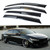 Fits for 2018-2022 10th Gen Honda Accord JDM 3D Wavy Mugen Style Window Visor Rain Guards Deflectors