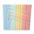 200 Bendable Straws, Flexible Straws, Striped Fun Colorful Drinking Straw, Disposable