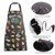 MBMSO Oyster Shucking Apron Shuck Me Oyster Apron Oyster Lover Gifts Oyster Roast Apron Chef Apron Oyster Apron with Pockets (Oyster Apron-b)