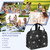 Spiders On Webs Insulated Lunch Bag Reusable Lunch Box Women Men,Cooler Thermal Meal Tote for Kids School Student Picnic Office Work