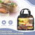 Spiders On Webs Insulated Lunch Bag Reusable Lunch Box Women Men,Cooler Thermal Meal Tote for Kids School Student Picnic Office Work