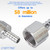 LTWFITTING Bar Production Stainless Steel 316 Barb Fitting Coupler 5/16" Hose ID x 3/8" Female NPT Air Fuel Water (Pack of 5)