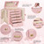 AKOZLIN Huge Jewelry Box Organizer Functional Extra Large Leather Jewelry Storage Case for Women Girls Ring Necklace Earring Bracelet Holder Organizer with Mirror