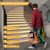 Copgge 32 Channel Motion Sensor LED Stair Controller Automatic Staircase Lighting Controller Short Circuit Proof Stairway Step Light Controller Adjustable Brightness for Indoor Under Stair Lighting