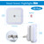 Tuanse 48 Pack LED Night Lights Plug into Wall Smart Sensor Sensor Automatic Night Lamp Nightlights Accessories for Bedroom Bathroom Toilet Stairs Kitchen Hallway(White)