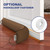 HADOR 32 Inch Weighted Door Draft Stopper - Under Door Snake Pillow, Blocks Cold Air/Wind/Noise, Heavy Duty Soundproof Bottom Filler (Covers Gaps Up to 3"), Winter Patio Sliding Window Seal, Brown HADOR 32 Inch Weighted Door Draft Stopper - Under Door Snake Pillow, Blocks Cold Air/Wind/Noise, Heavy Duty Soundproof Bottom Filler (Covers Gaps Up to 3"), Winter Patio Sliding Window Seal, Brown