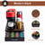 FlagShip for Nespresso Pod Drawer Vertuo Pod holder Coffee Pod Organizer Modern Style And Coffee Machine Stand Wood Top(40 Pods Capacity)
