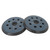 INGQI 2x Sander Replacement Pad for 743081-8/743051-7, 5 Inch Hook and Loop Orbital Sander Pad Parts for DEWALT Sander DW421 DW422 DW423 D26450 D26451/K D26453/K, 3 Screw Holes Sander Pads