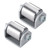 SPARKWHIZ 2" Weld on Trailer Roller Heavy Duty Steel Skid Wheels Caster Roller with for RV Trailers, Motorhome and 5th Wheels (Pack of 2)
