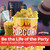 Leakproof, Super Durable 32oz Disposable Popcorn Bucket Tubs 50 Pack. Grease-Proof Pop Corn Containers with Cool Design – Ultimate Movie Theater Accessory for Parties & Events