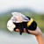 TAMMYFLYFLY Soft Bee Plush Toy, Stuffed Animal Doll,Cute Honeybee Plush Doll,17cm