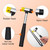 CXRCY Ring Bender Kit with Nylon Dies Making Tool,Ring Bender Tool for Jewelry Makingz and Spoons, Including The Stretcher Enlarger Expander and Measurement kit