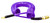YOTOO Polyurethane Recoil Air Hose 1/4" Inner Diameter by 25' Long with Bend Restrictor, 1/4" Industrial Quick Coupler and Plug, Purple. 2-Pack