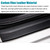 LEXLEY for 2019 2020 2021 2022 2023 2024 2025 Passport Carbon Fiber Style Leather Door Sill Protector Anti-Dirty Scuff Plate Cover Guard Sills Protector Trim,Welcome Pedal Protect 4PCS -Blue