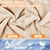 Ski Mask for Women Balaclava Women Men Windproof Thermal Hood Winter Neck Warmer with Plush Apricot